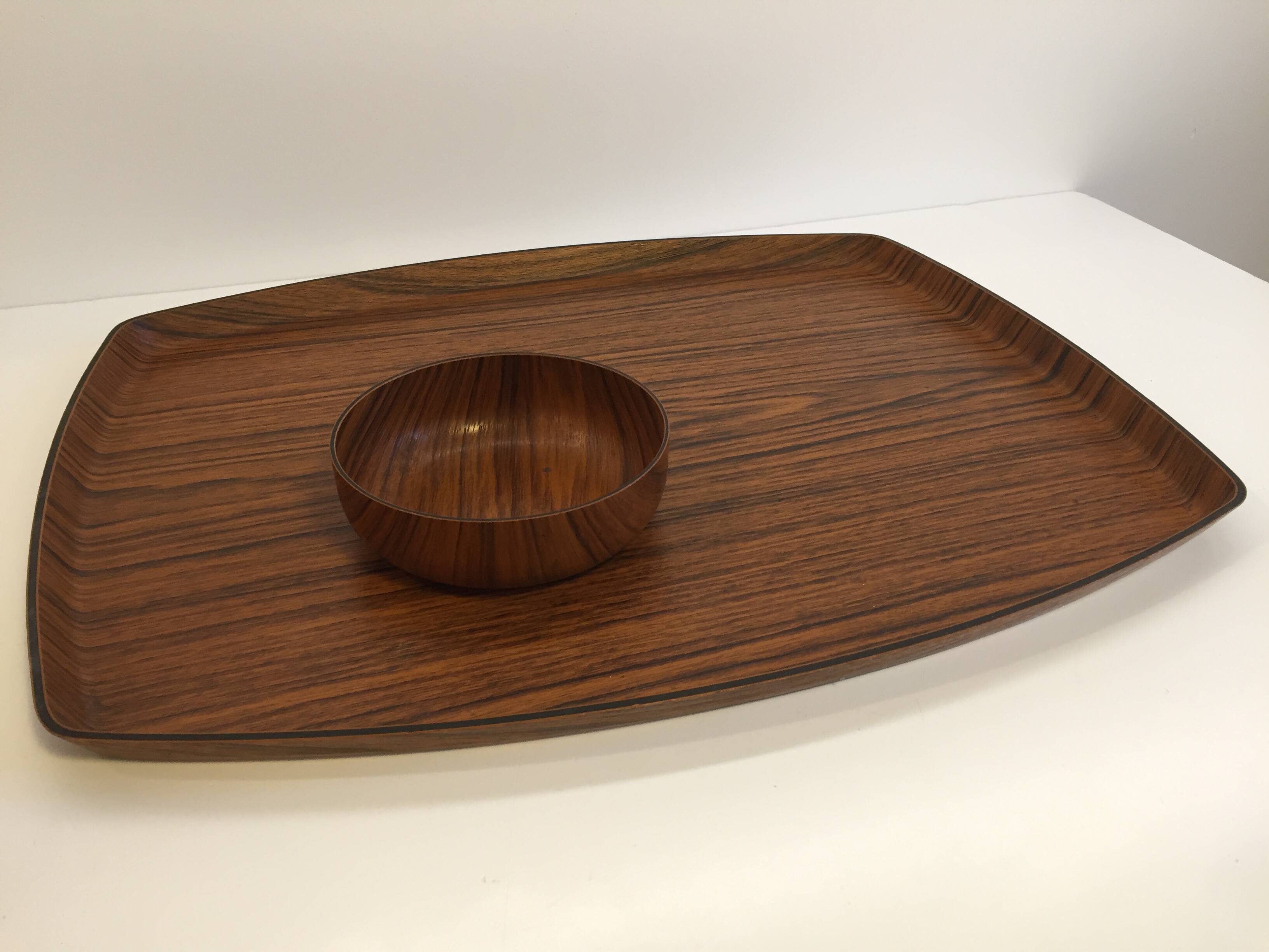 tray and cup by Capellio Italy vintage