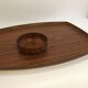 tray and cup by Capellio Italy vintage