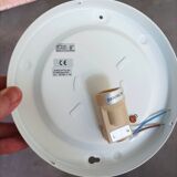 New vintage Habitat diamond point glass ceiling light