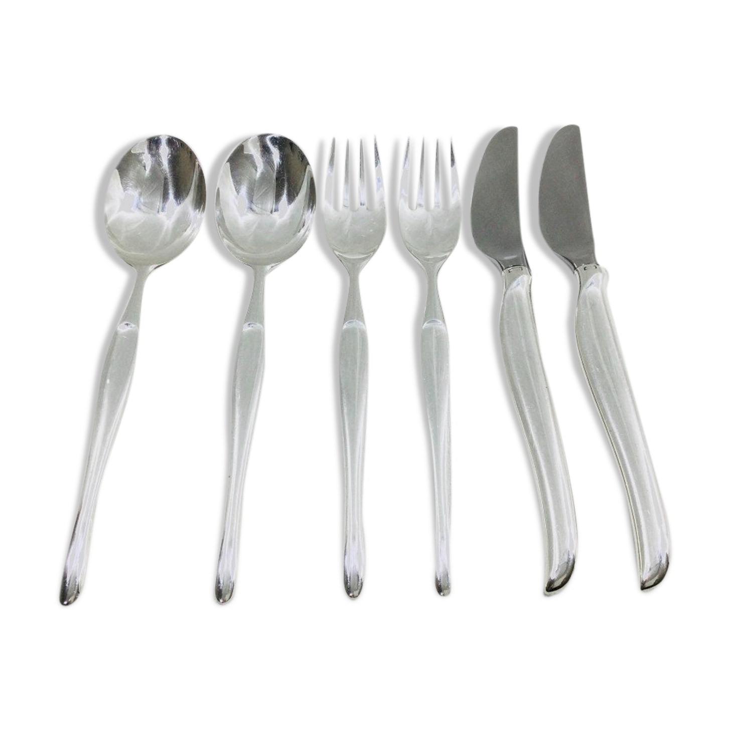 Christofle - Pair of Duo Model Cutlery