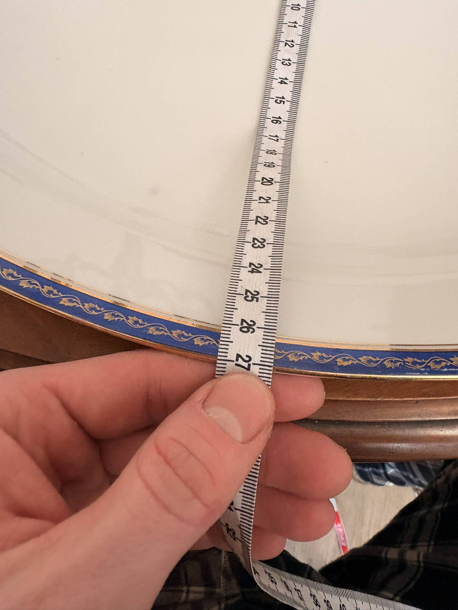 Antique Oval Dish 40x27cm Limoges Porcelain Betoule & Legrand