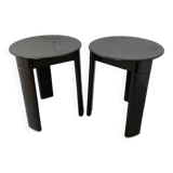 Pair of plastic stools Gedy