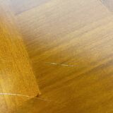 Vintage Louis XV style nesting tables in cherry wood