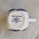 Vintage Myott milk jug "The Hunter" - English blue and white porcelain