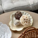 Vide poche coquille nacre et laiton