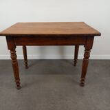 Walnut bistro table
