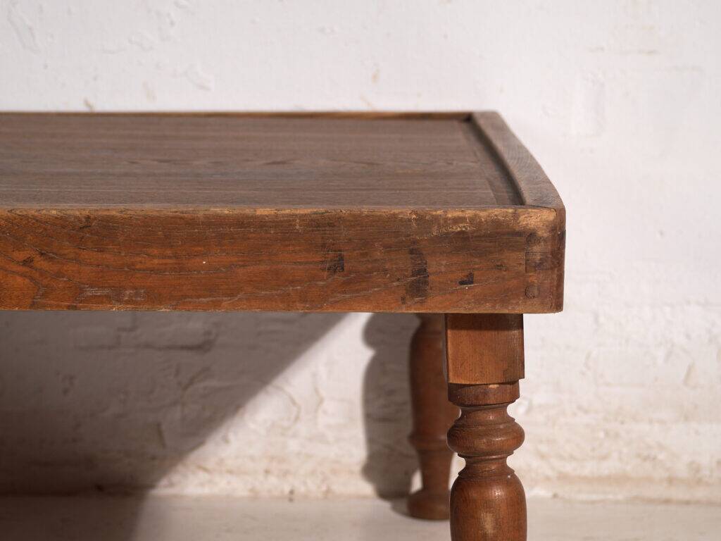 Antique Japanese folding coffee table in wood – Japan, circa 1920