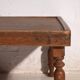 Antique Japanese folding coffee table in wood – Japan, circa 1920
