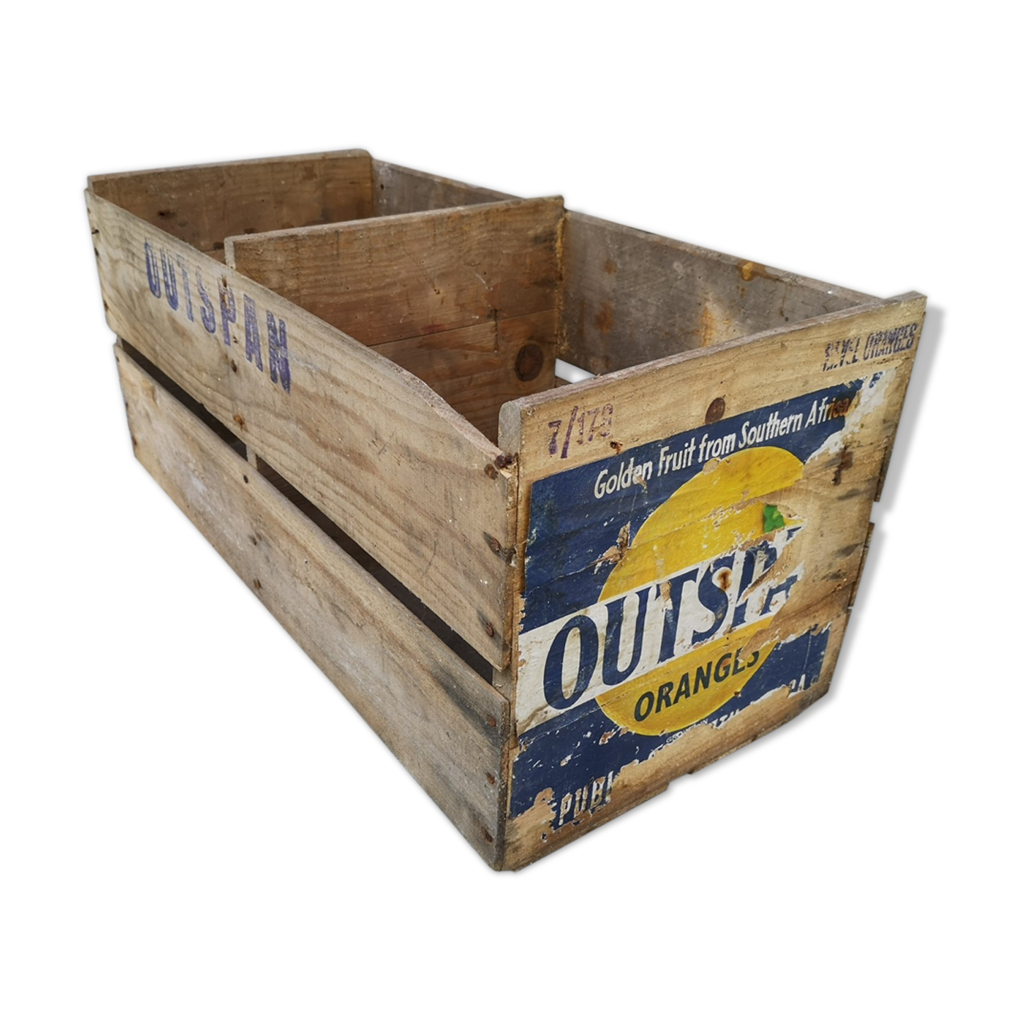 Vintage wooden case outspain