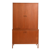 Cabinet en teck scandinave, années 1960