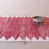 Raspberry Kilim Rug - 306 x 203 cm