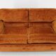 1970s Saporiti 2-Seater Sofa in Velvet, Italy