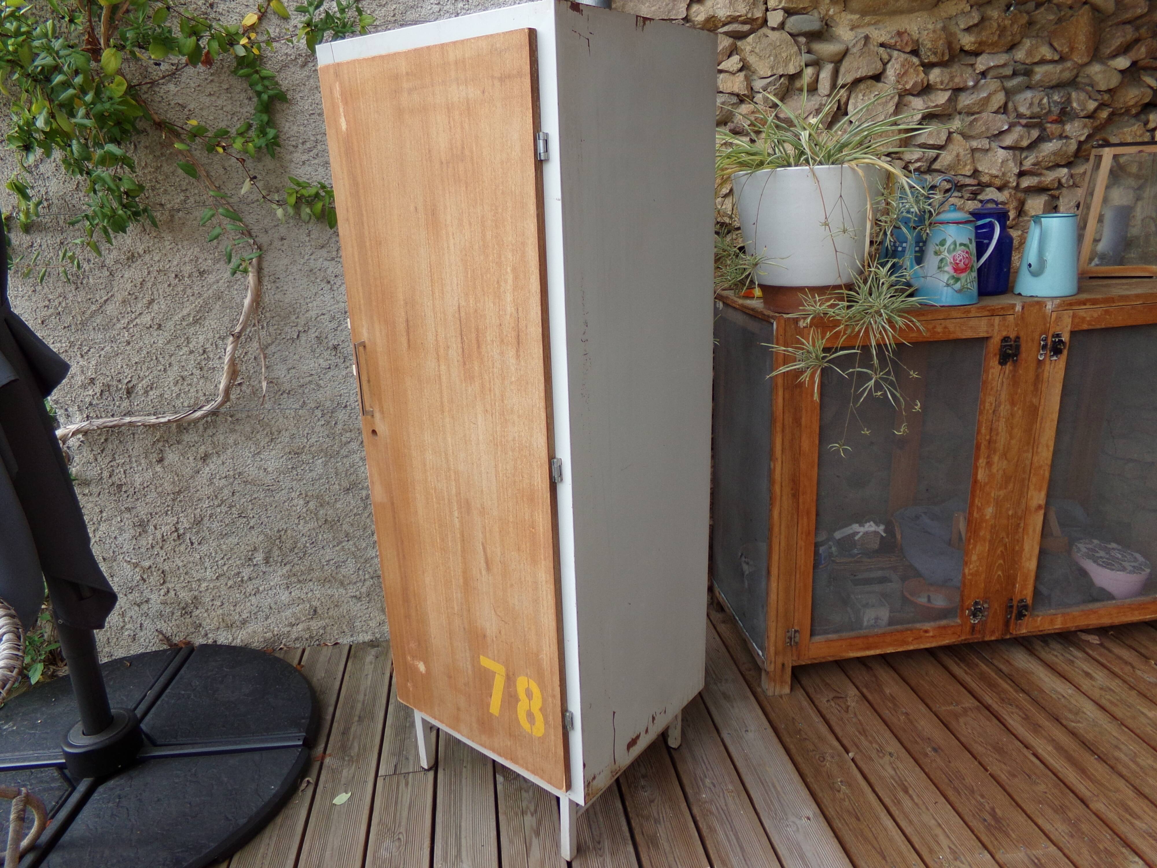 Industrial wardrobe 1 door