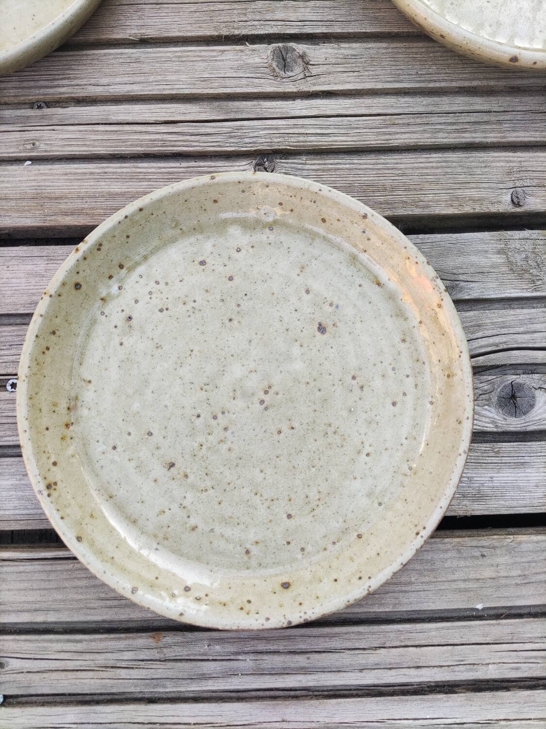 Migeon La Borne stoneware plate