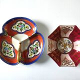 Two Meito China Japanese porcelain dishes
