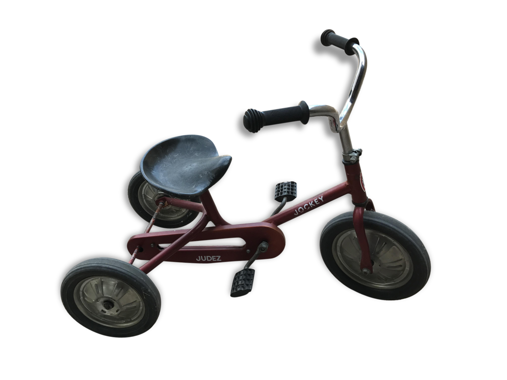 Tricycle enfant vintage modèle "Jockey" de la marque JUDEZ | Selency