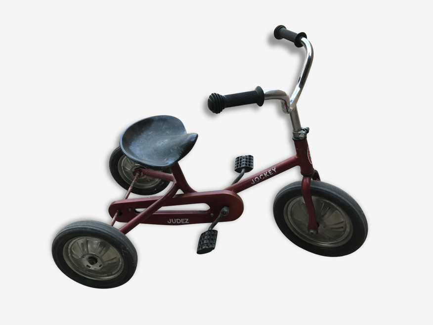 Tricycle enfant vintage modèle "Jockey" de la marque JUDEZ | Selency