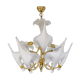 Murano Glass Canna Lily Chandelier, 1970s