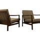 Vintage armchairs B-7522 designed by Zenon Bączyk, Poland, 1960s, set of 2