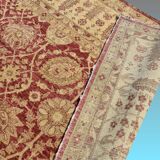 Large Ziegler Oriental Rug: 3.90 X 2.80 Meters - Handmade in wool