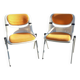 Duo of Dorsal chairs by E Ambasz and G Piretti in 1990