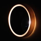 Space Ace Back Lid Round Mirror, 1970s, France
