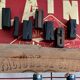 Old wooden printing letter