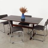 Oak table, Danish design, 1970s, manufactured by Farstrup Møbler