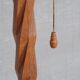 Turned Wooden Mid-Century French Floor Lamp