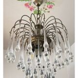 Murano glass drop chandeliers