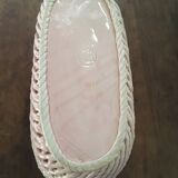 Gardener in powder pink faience