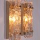 Wall lamps by Carl Fagerlund, Orrefors glass by Lyfa Denmark model Gefion