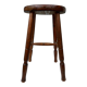 Tabouret en bois massif