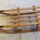 Vintage wooden sled from the 1950s/60s