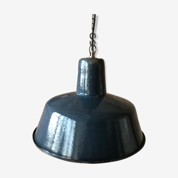 Industrial factory ceiling lamp from Wikasy a23, 1960