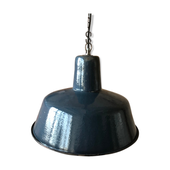 Industrial factory ceiling lamp from Wikasy a23, 1960