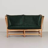 SPOKE-BACK SOFA BY BORGE MORGENSEN FOR FRITZ HANSEN, 1963 | EARLY EDITION