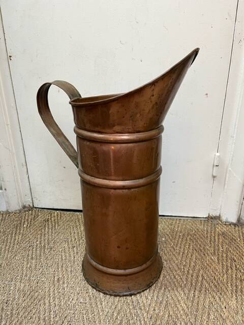 copper umbrella stand 1950