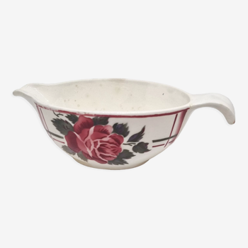 Saucière La Rose de Digoin