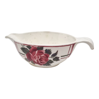 Saucière La Rose de Digoin