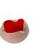 Murano - Alfredo Barbini - opaline glass - orange/white - Italy - 60's