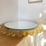 Backlit resin mirror by Hillebrand 1970