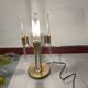 Italian Brass Crystal Table Lamps 1970’s