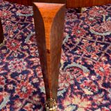 Salon Table In Marquetry Style Transition Period 19th