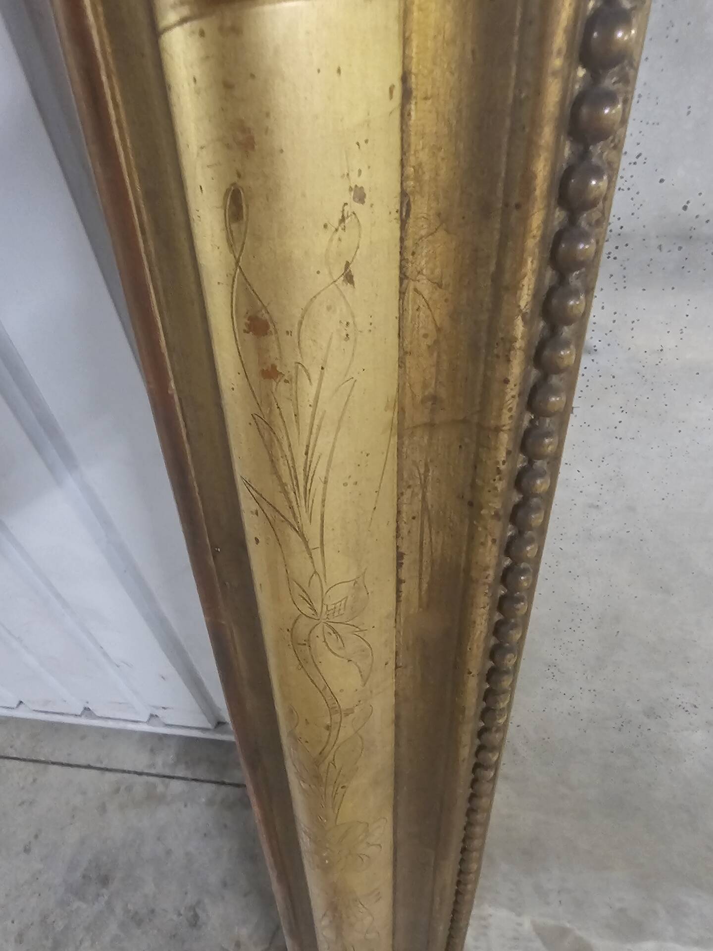 Louis-Philippe gold mirror 117x95