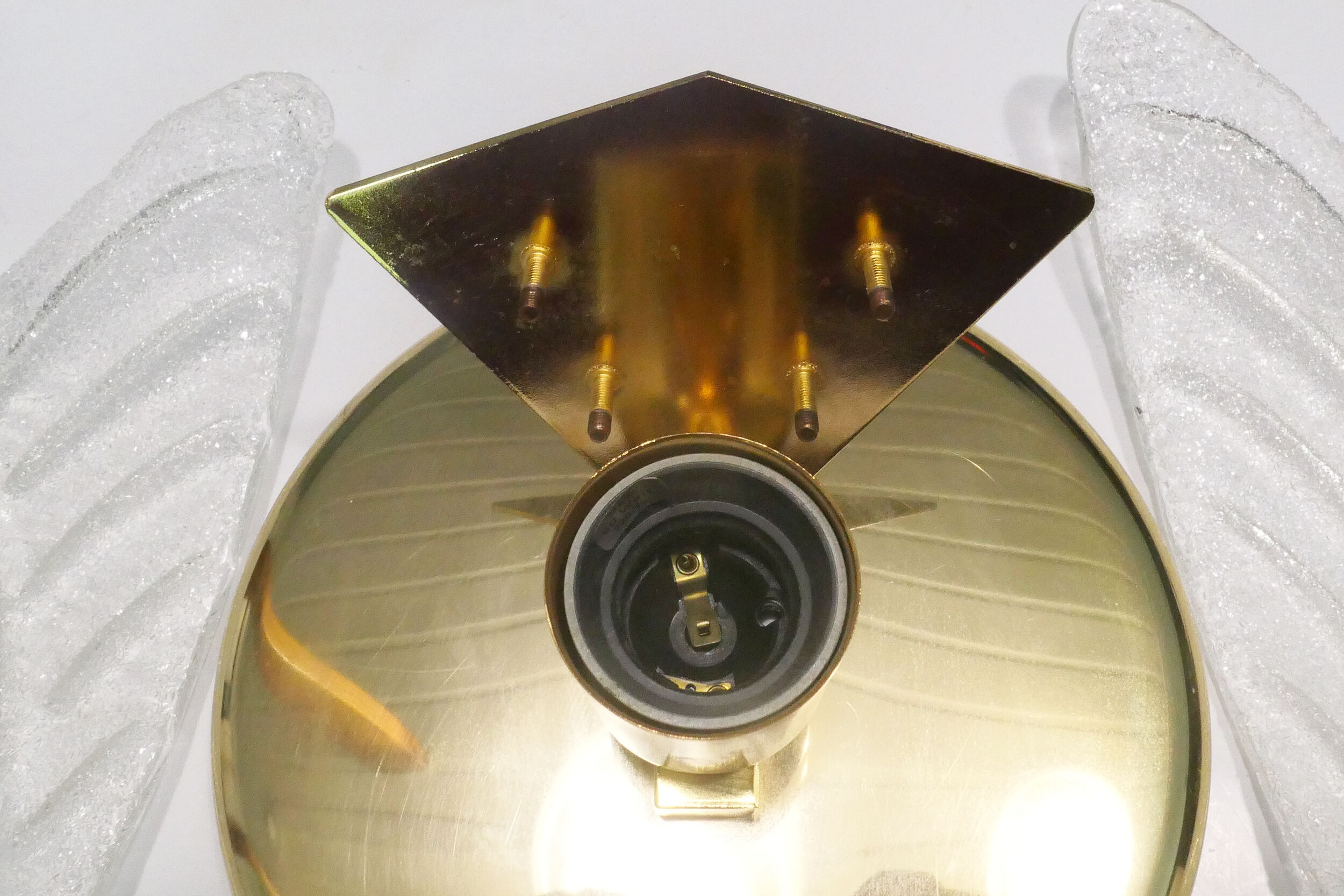 Lamp Sorrento Italy Murano Hollywood Regency 1980