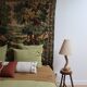 Paire lampes corde vintage