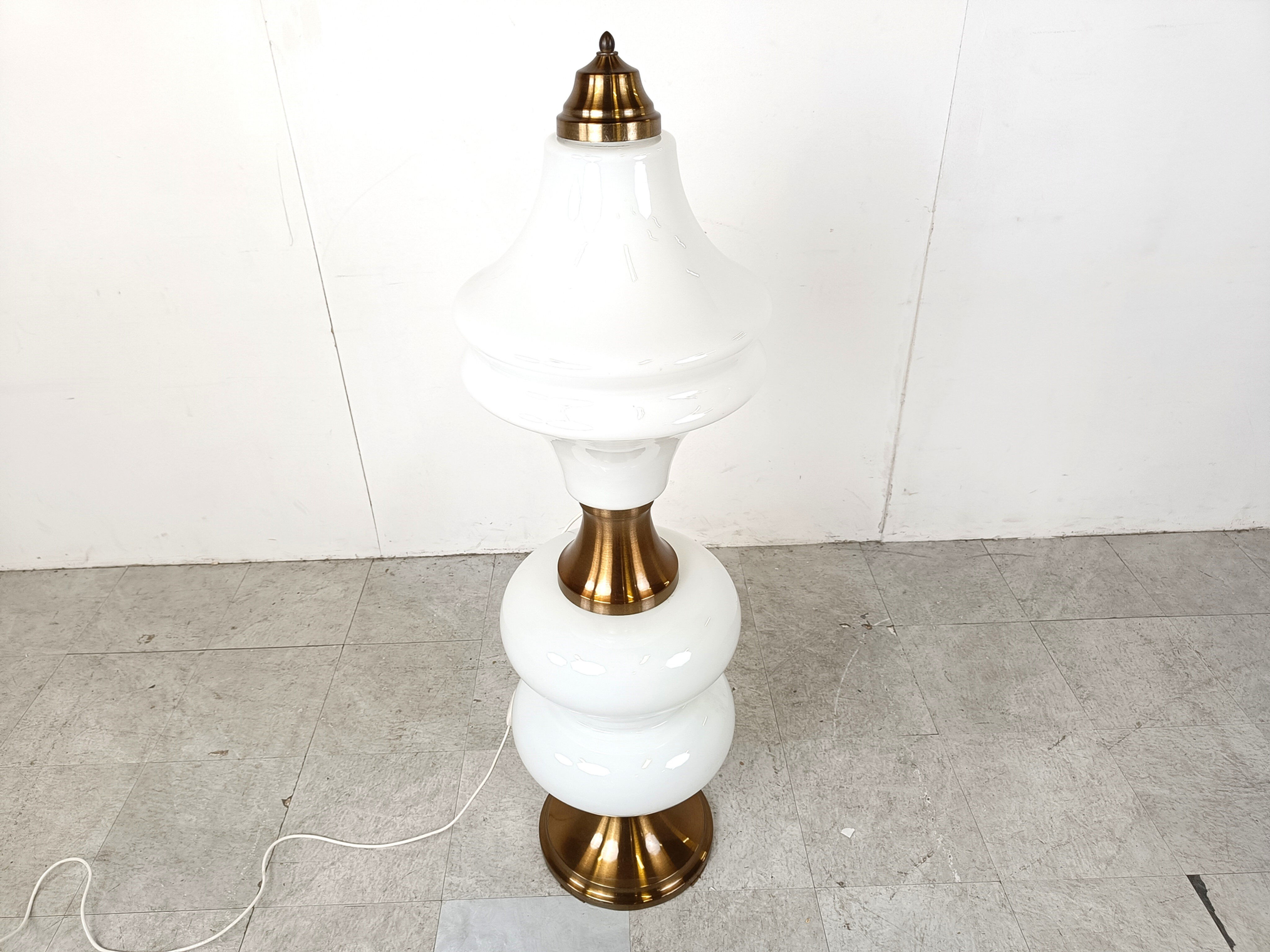 Vintage floor lamp by Mazzega, 1960s