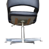 Desk 1960/1970 signed ciolino in accajou