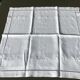Pillowcase linen embroidered RR interlaced day scale